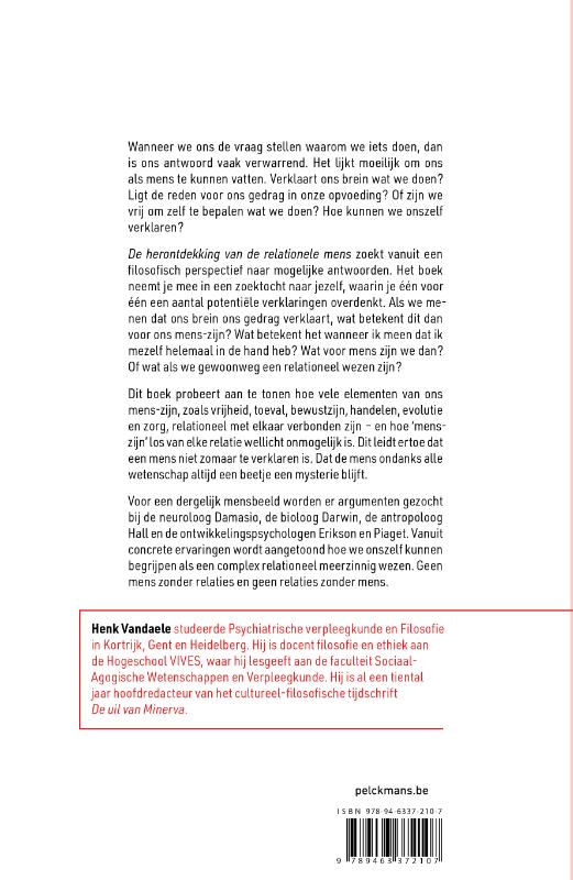 De herontdekking van de relationele mens achterkant