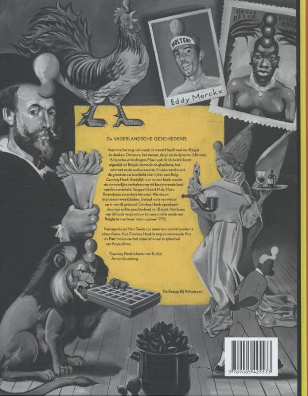 De vaderlandsche geschiedenis achterkant