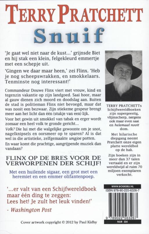 Schijfwereld 39 -   Snuif achterkant