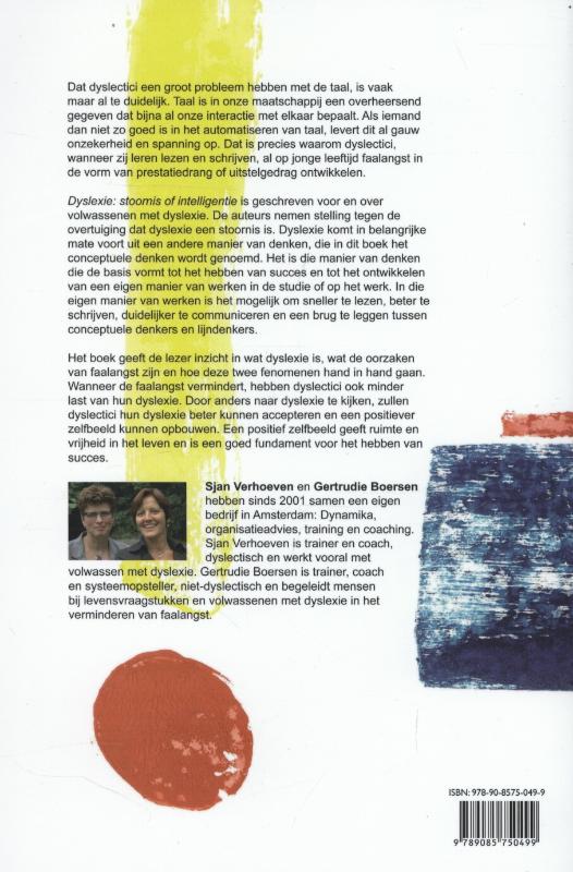 Dyslexie stoornis of intelligentie achterkant