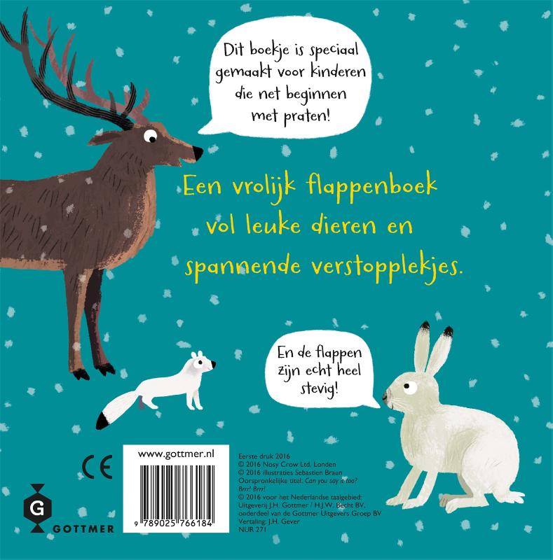 Hoe doet dit dier? Brrr! Brrr! / Hoe doet dit dier? achterkant