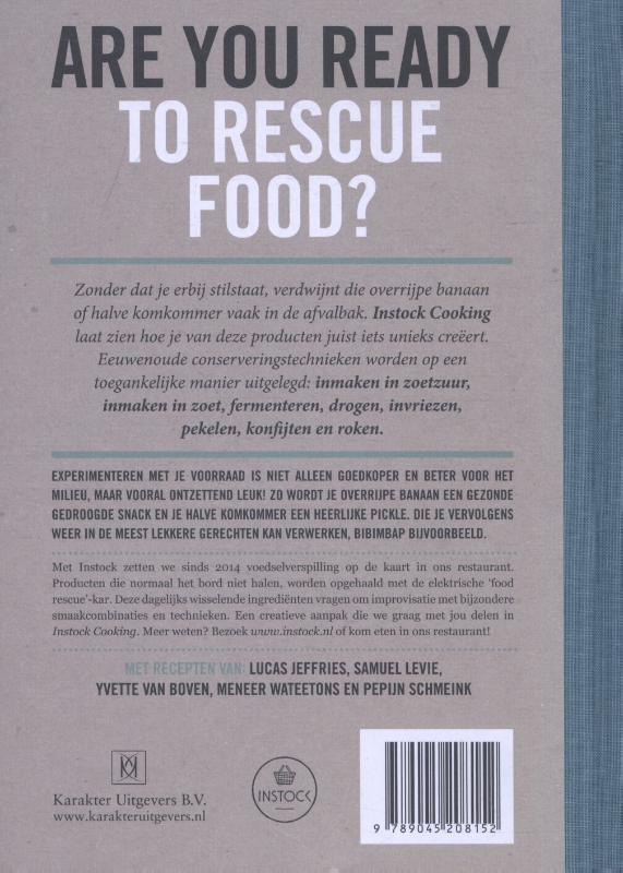 Instock cooking achterkant