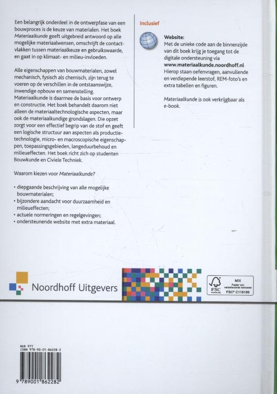 Materiaalkunde achterkant