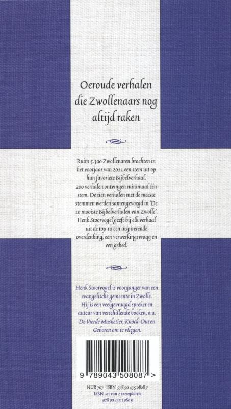 De 10 Mooiste Bijbelverhalen Van Zwolle achterkant