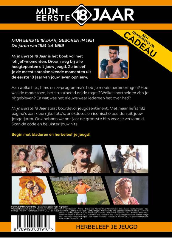 Geboren in 1951 / Mijn eerste 18 jaar achterkant