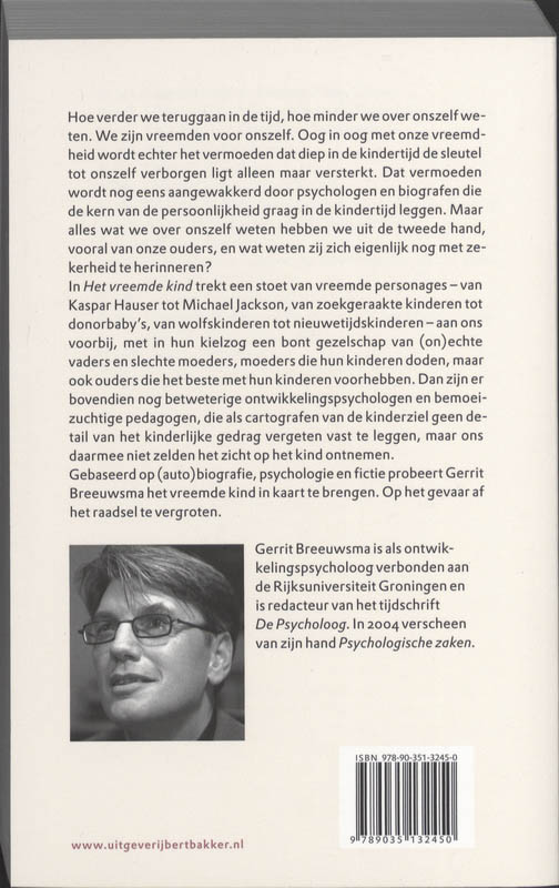 Vreemde Kind achterkant