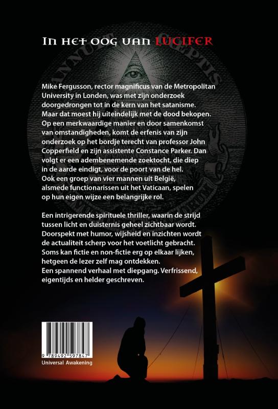 In het oog van Lucifer achterkant