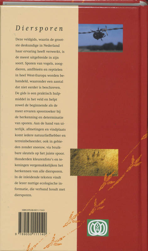 Veldgids Diersporen / Veldgids / 12 achterkant