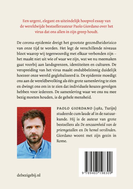 In tijden van besmetting achterkant