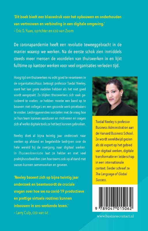 Thuiswerkrevolutie achterkant