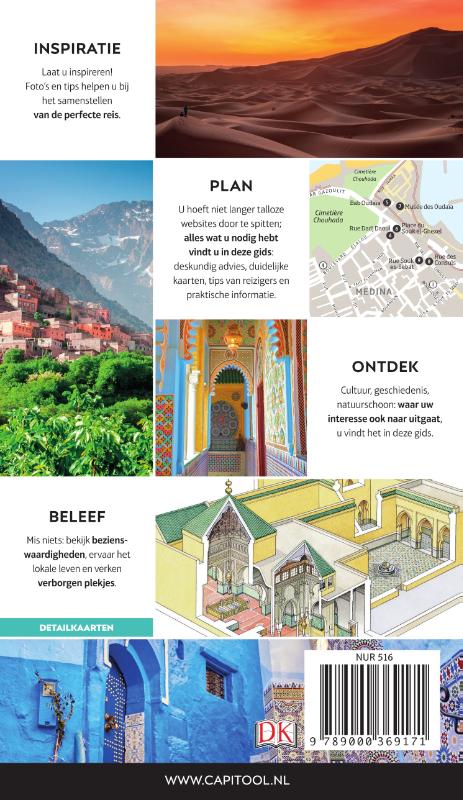 Capitool reisgidsen  -   Marokko achterkant