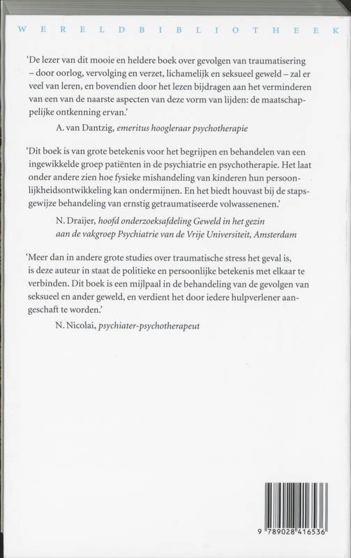 Trauma en herstel achterkant