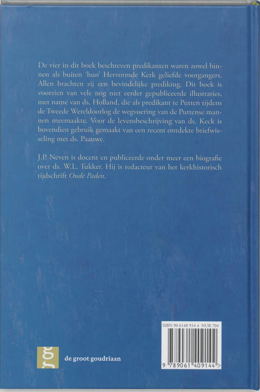 Hervormde Gezanten achterkant