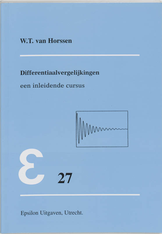 Epsilon uitgaven 27 -   Differentiaalvergelijkingen
