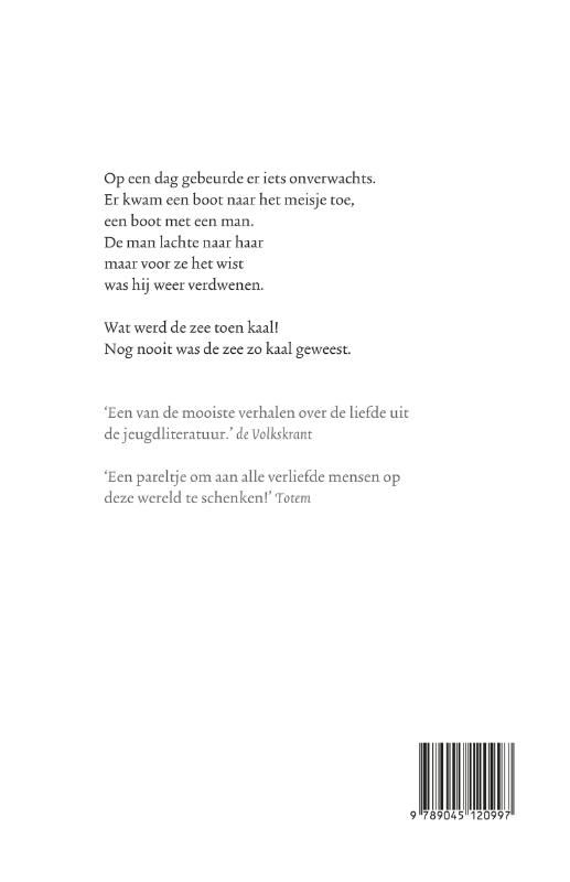 Klein verhaal over liefde achterkant