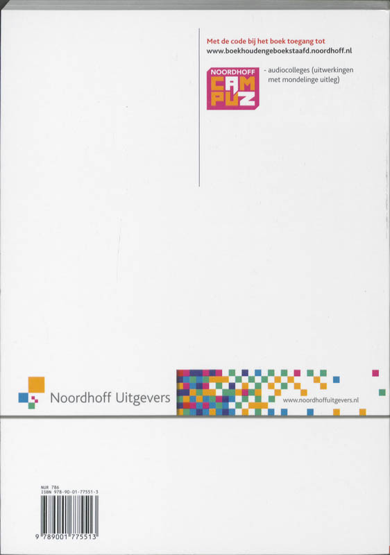 Boekhouden geboekstaafd 1 Uitwerkingen achterkant