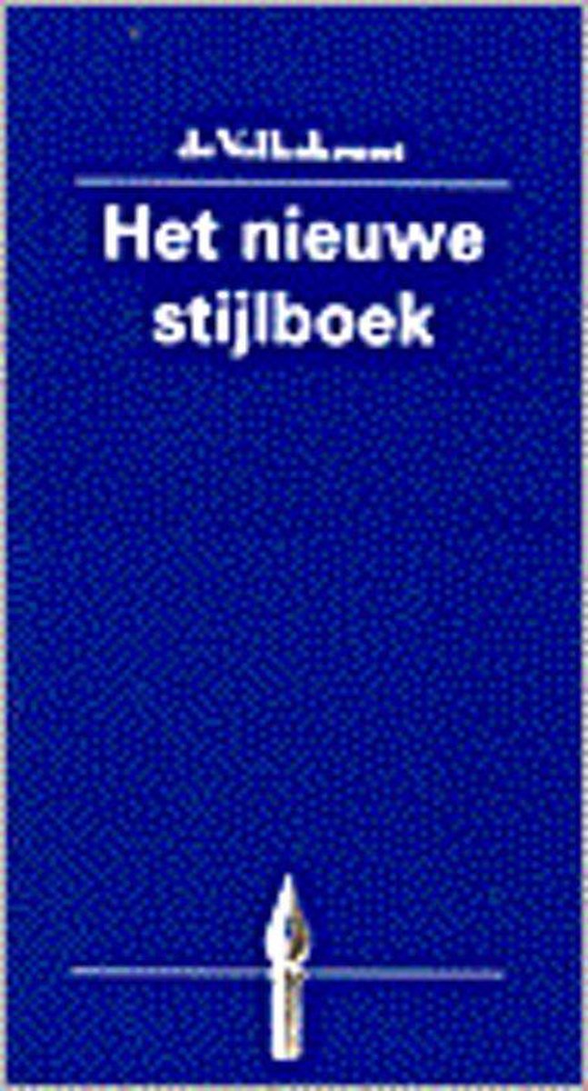 NIEUWE STIJLBOEK VAN DE VOLKSKRANT