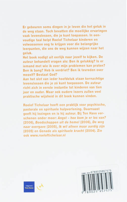 Waar Vind Je Het Geluk achterkant