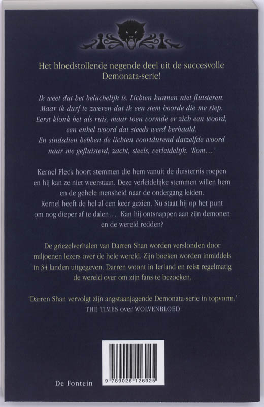 De duisternis roept / Demonata / 9 achterkant