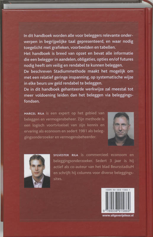 Groot Beleggers Handboek achterkant