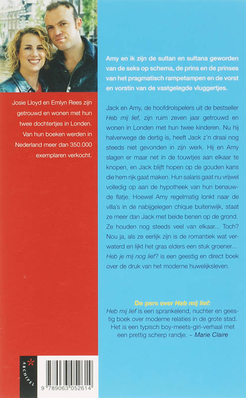 Heb Je Mij Nog Lief achterkant