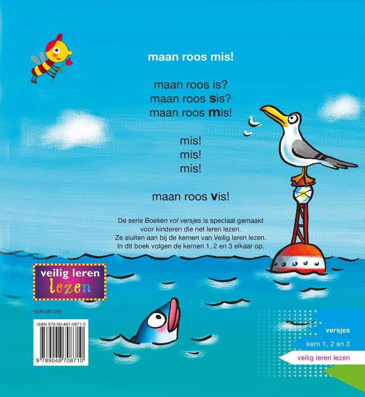 Maan roos mis! achterkant