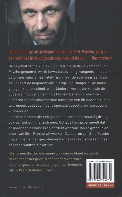 Sint-psycho achterkant