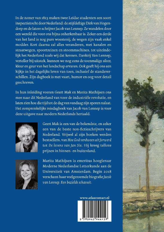 De zomer van 1823 achterkant