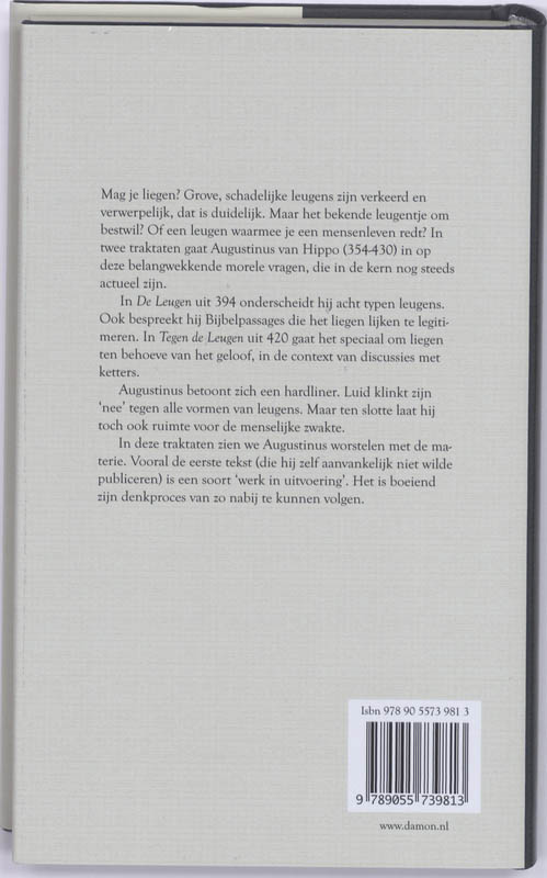 Liegen en leugens achterkant