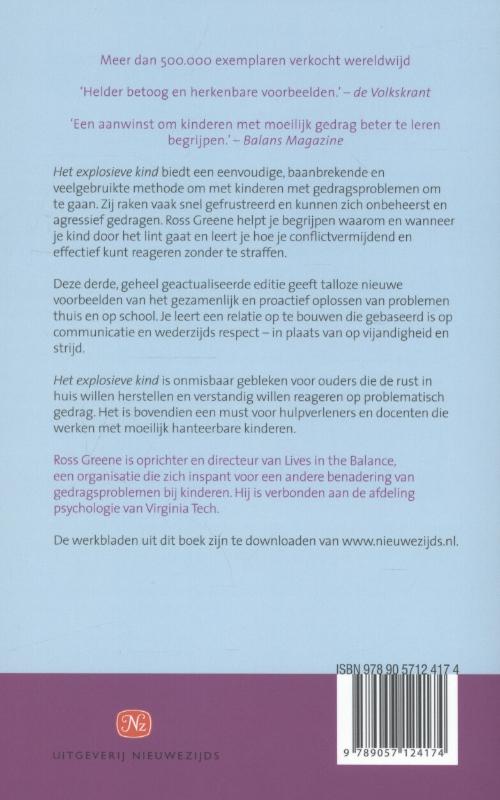 Het explosieve kind achterkant