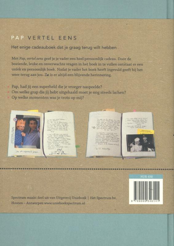 Pap, vertel eens / Vertel eens achterkant