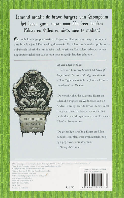 De Schaduwstad achterkant