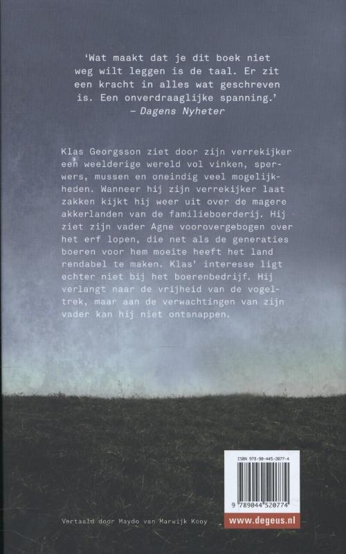 Waar de vogels vliegen achterkant