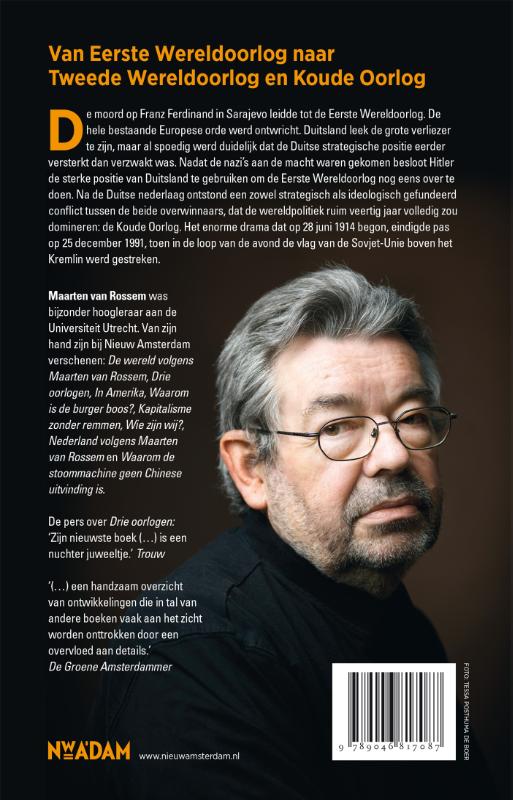 Drie oorlogen achterkant