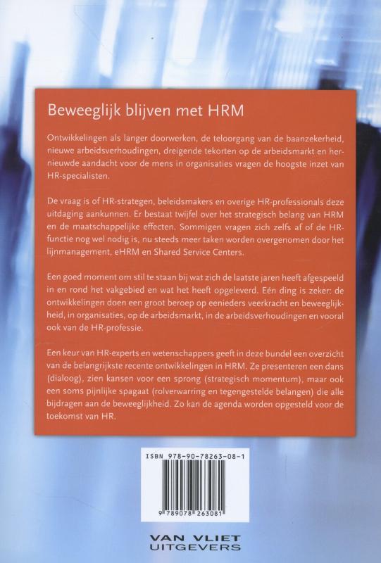 Beweeglijk blijven met hrm achterkant