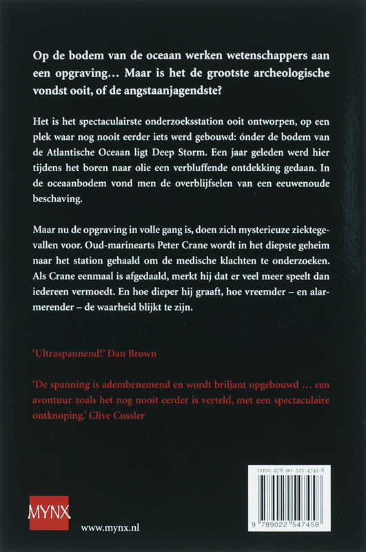 Deep Storm achterkant