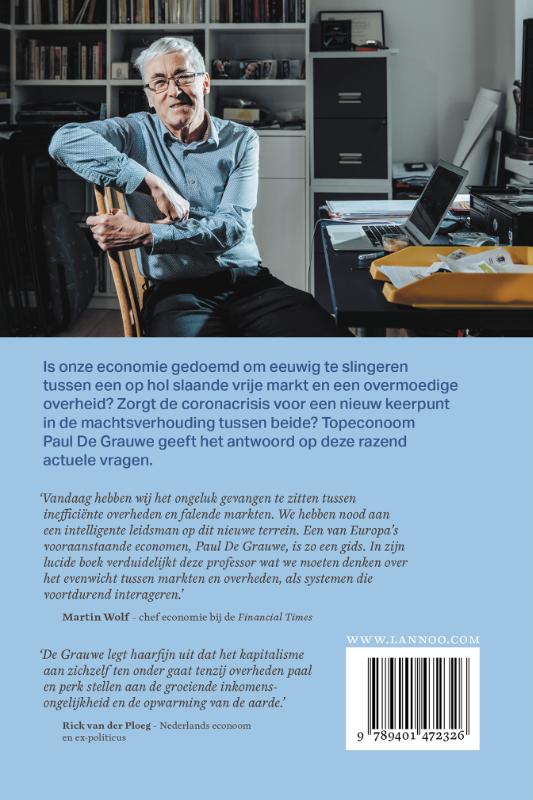 De limieten van de markt achterkant