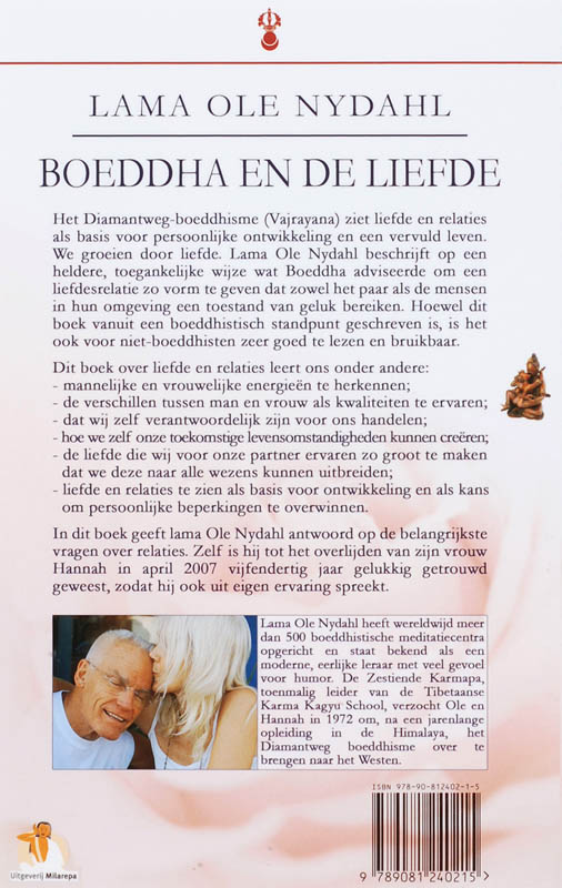 Boeddha En De Liefde achterkant