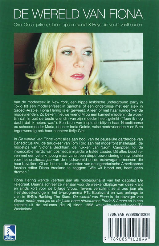 De wereld van Fiona achterkant