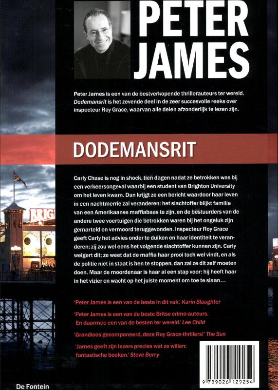 Dodemansrit / Roy Grace / 7 achterkant