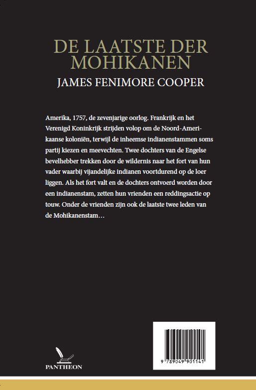 De laatste der Mohicanen achterkant