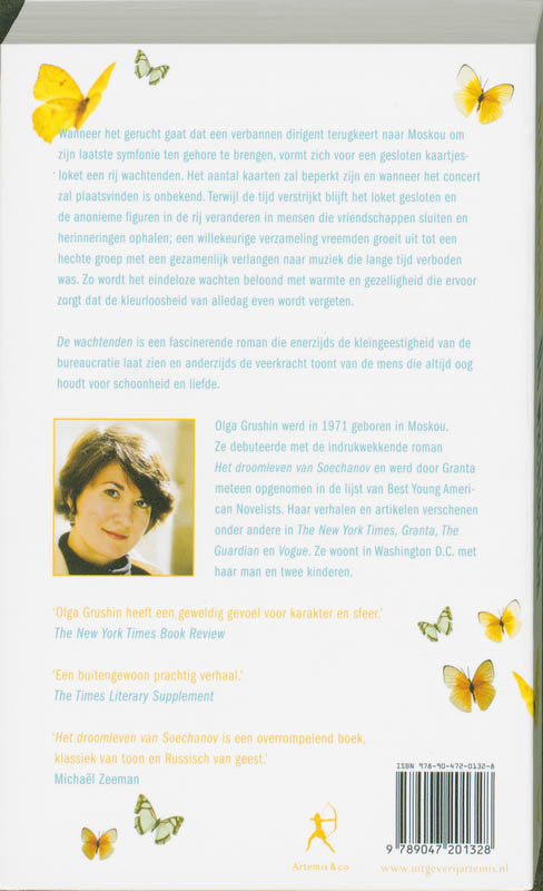 De wachtenden achterkant