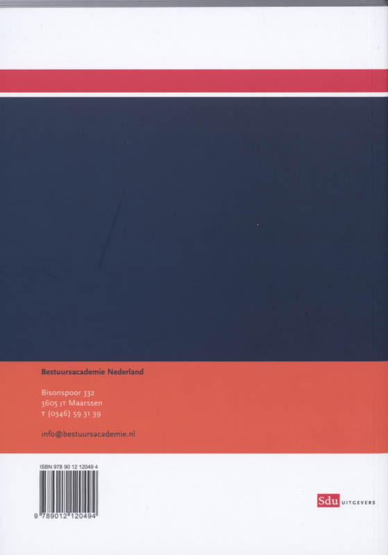 Inleiding Gemeentewet achterkant