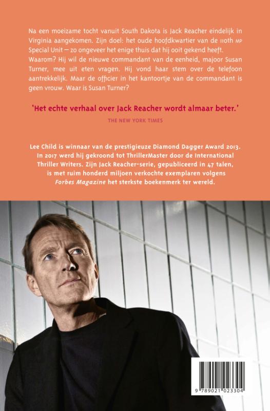 Ga nooit terug / Jack Reacher / 18 achterkant