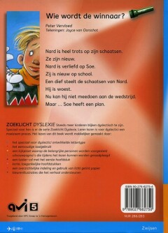 Wie wordt de winnaar? / Zoeklicht Dyslexie achterkant