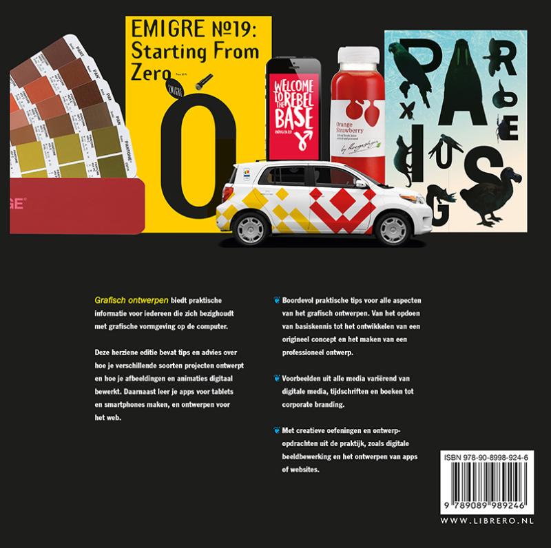 Grafisch ontwerpen achterkant