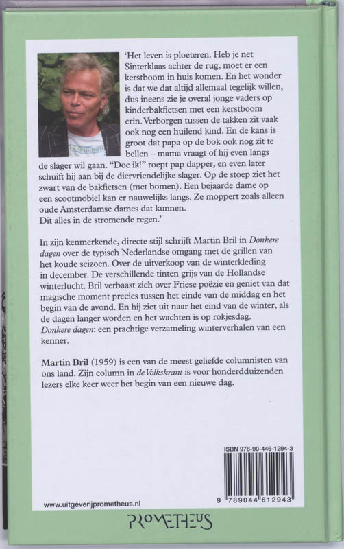 Donkere dagen achterkant