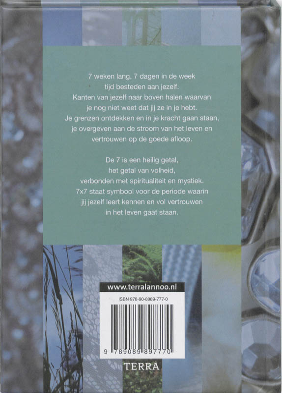 7 X 7 Blijf Zoals Je Bent achterkant