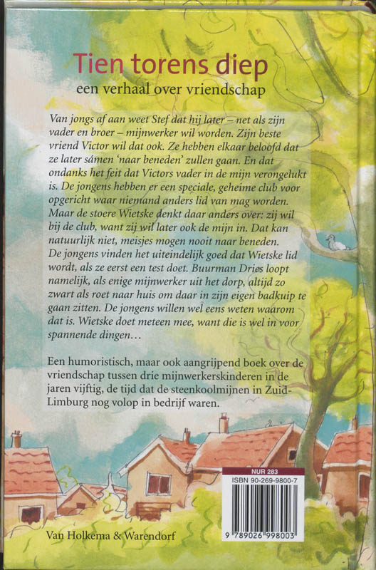 Tien torens diep achterkant