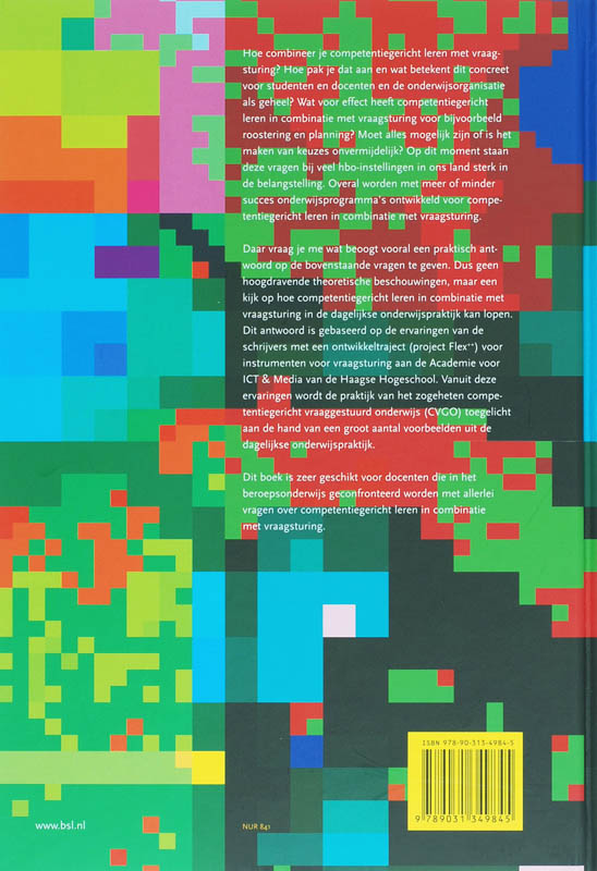 Daar vraag je me wat / Docentenreeks achterkant